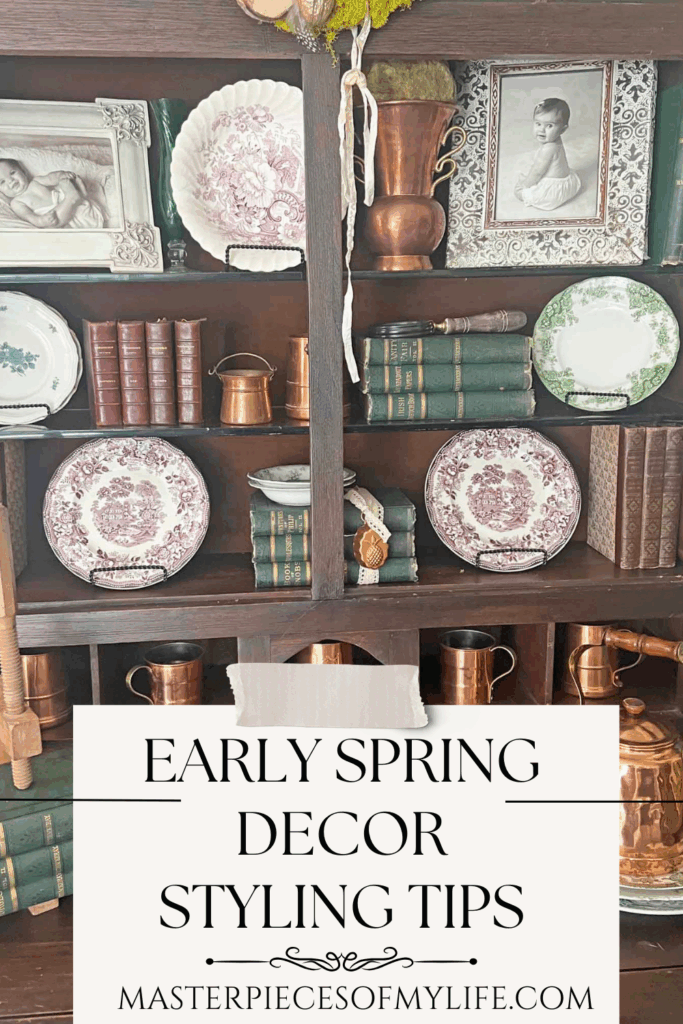 early spring decor styling tips Pinterest