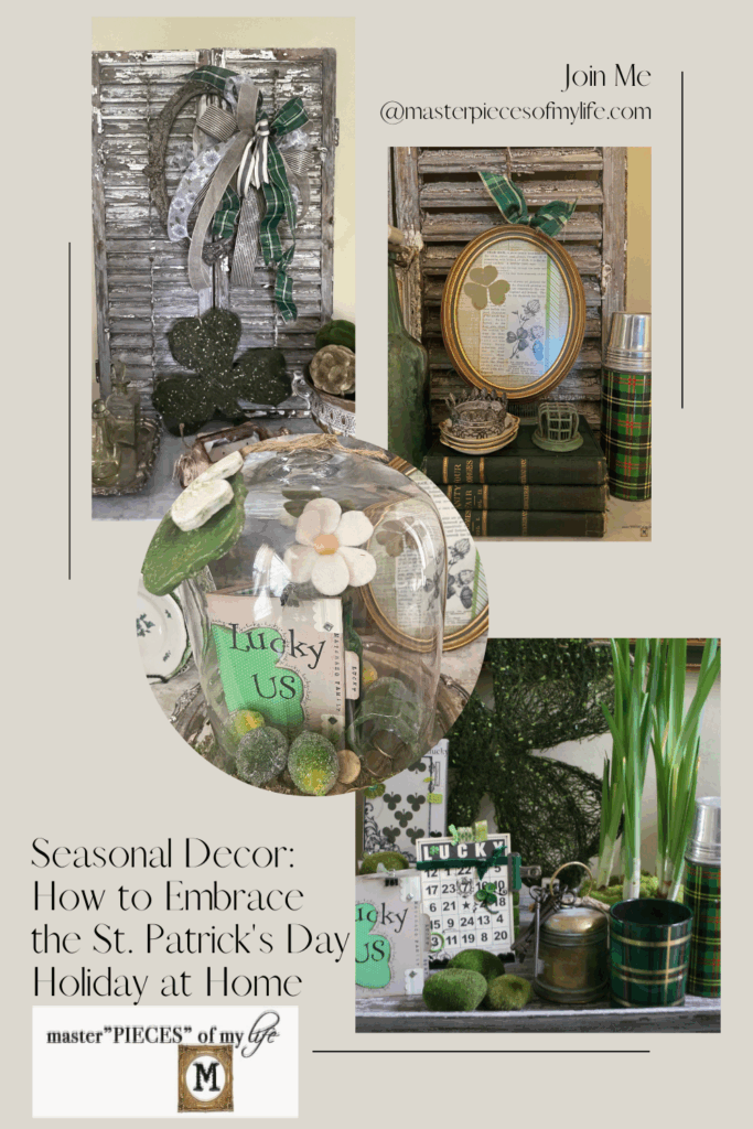 seasonal decor: how to embrace the St. Patrick's day holiday in your home Pinterest