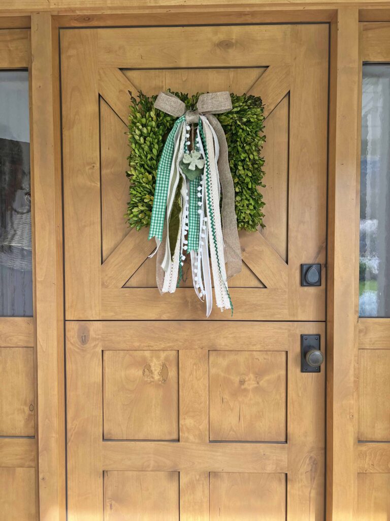 Seasonal Decor: St. Patrick's day charming wreath