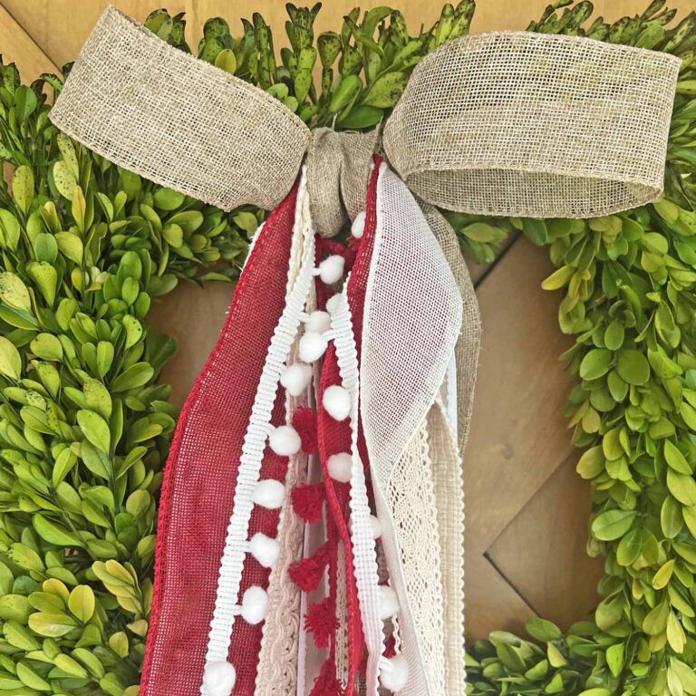 Valentine’s Day Long Tail Bow and a Hack Tutorial