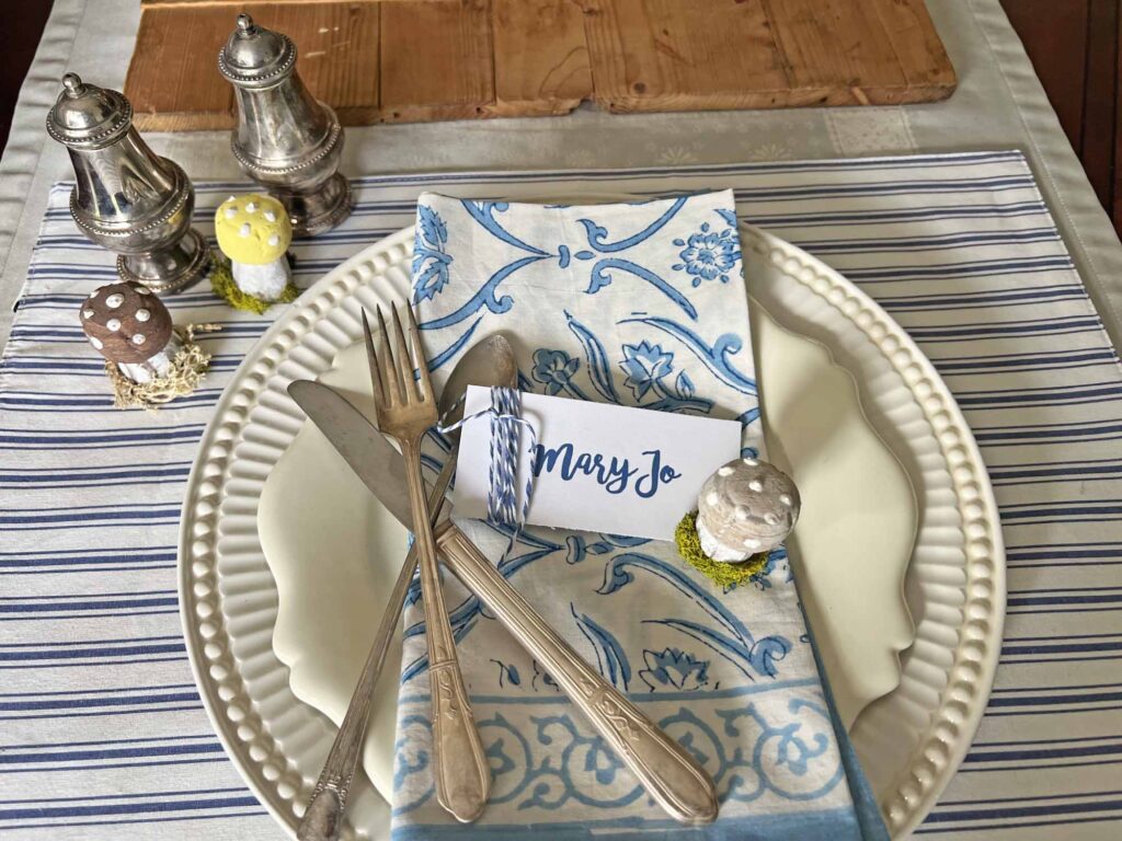 Champagne cork mushroom craft DIY