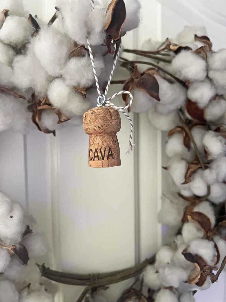 Champagne cork mushroom craft DIY