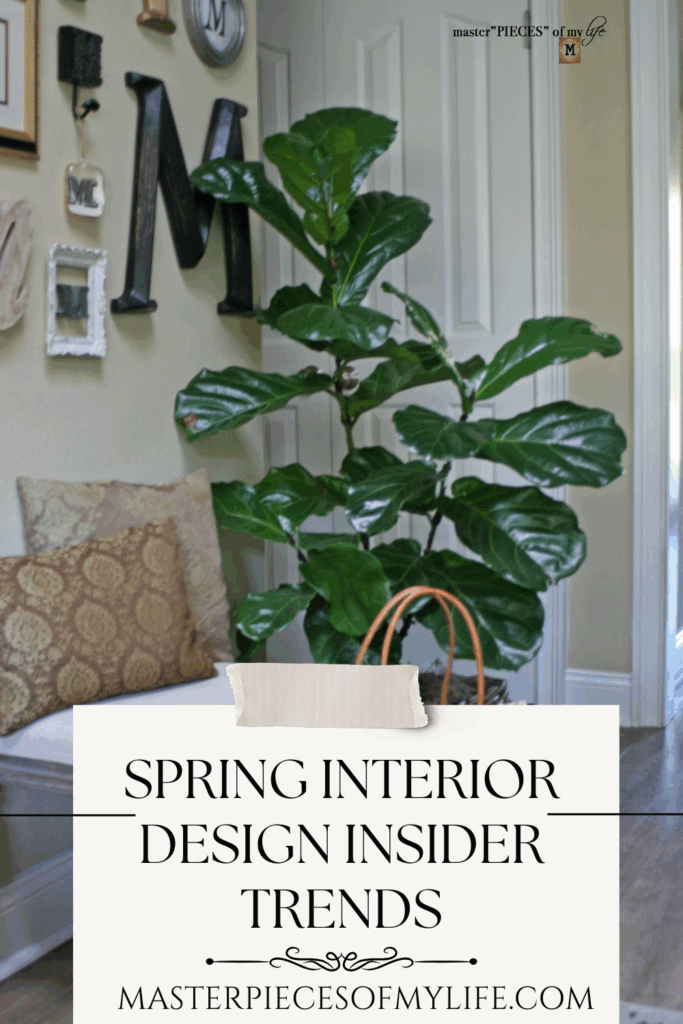 Spring interior design insiders trends Pinterest