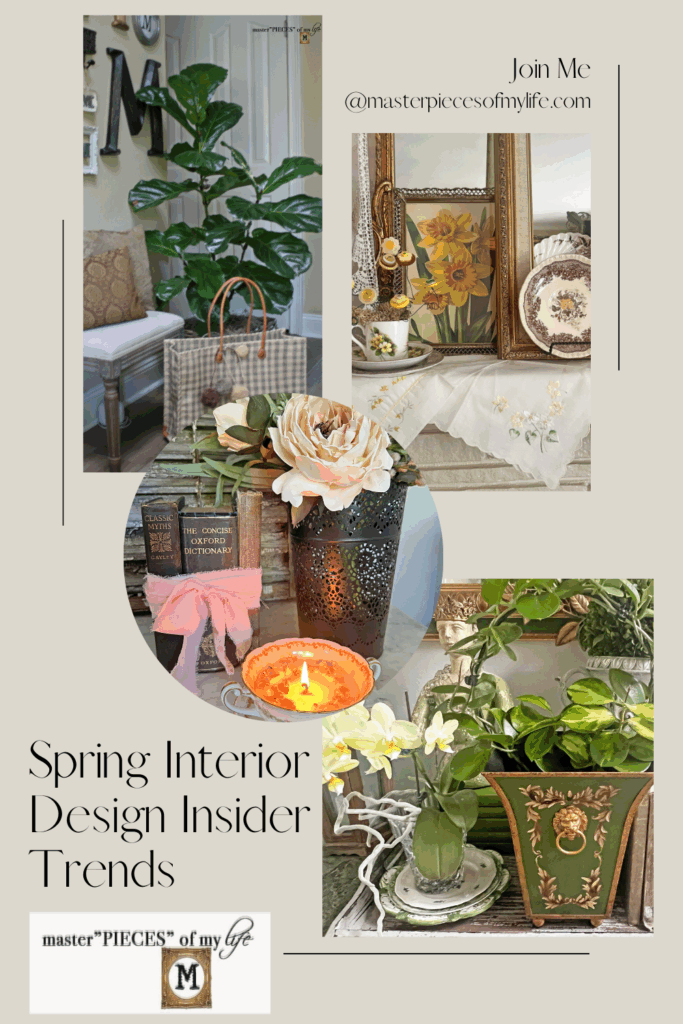 Spring interior design insiders trends Pinterest