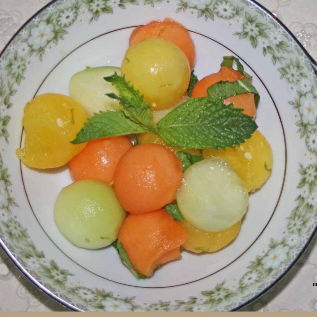 3 melon salad recipe