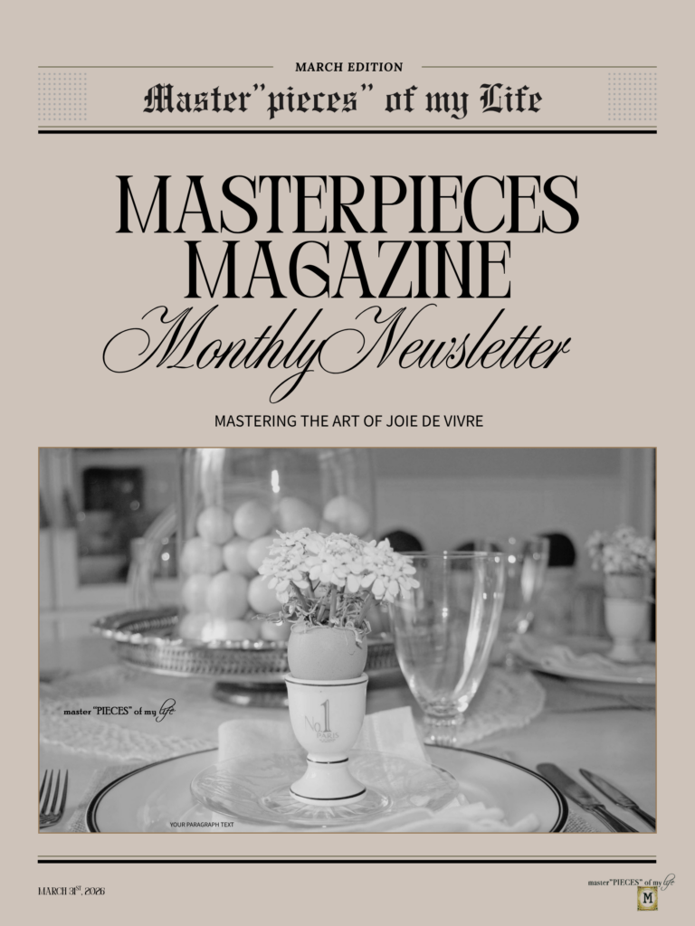 Masterpieces Magazine #03 Pinterest Graphic