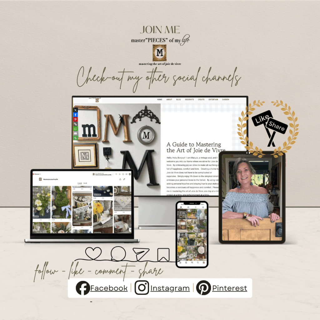 Masterpieces of My life blog social media channels