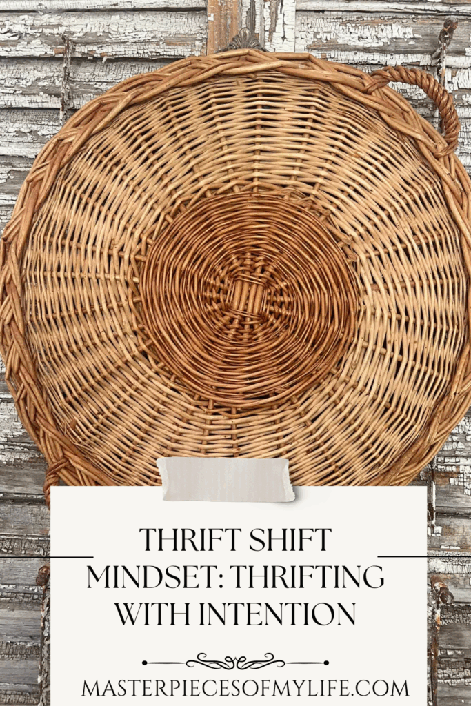 learning to thrift with intention hero find Pinterest