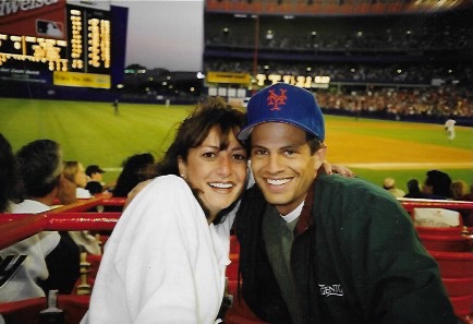 Matt & MaryJo at Mets game Circa 1995