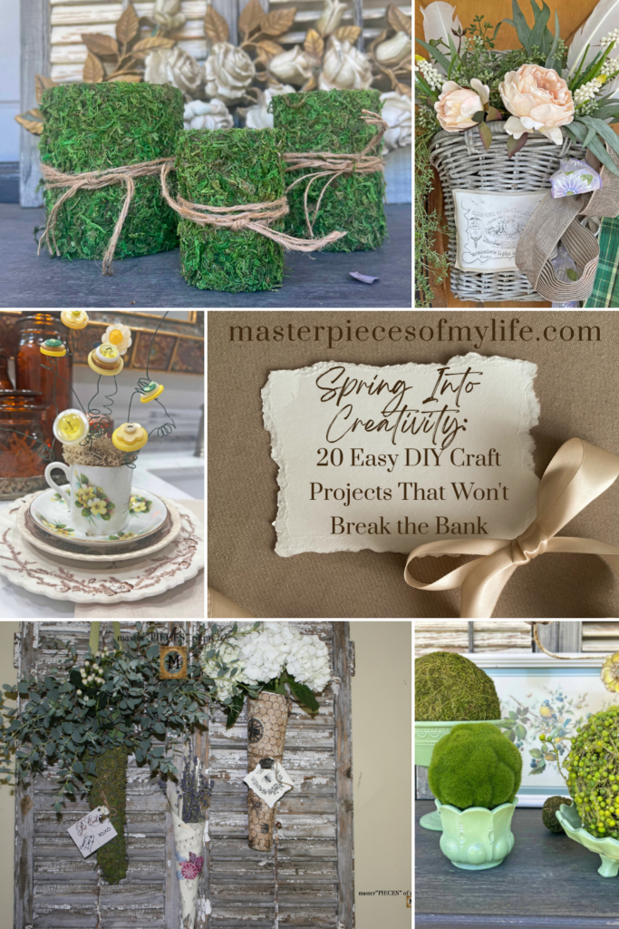 Spring into Creativity: 20 Easy Crafts Pinterest