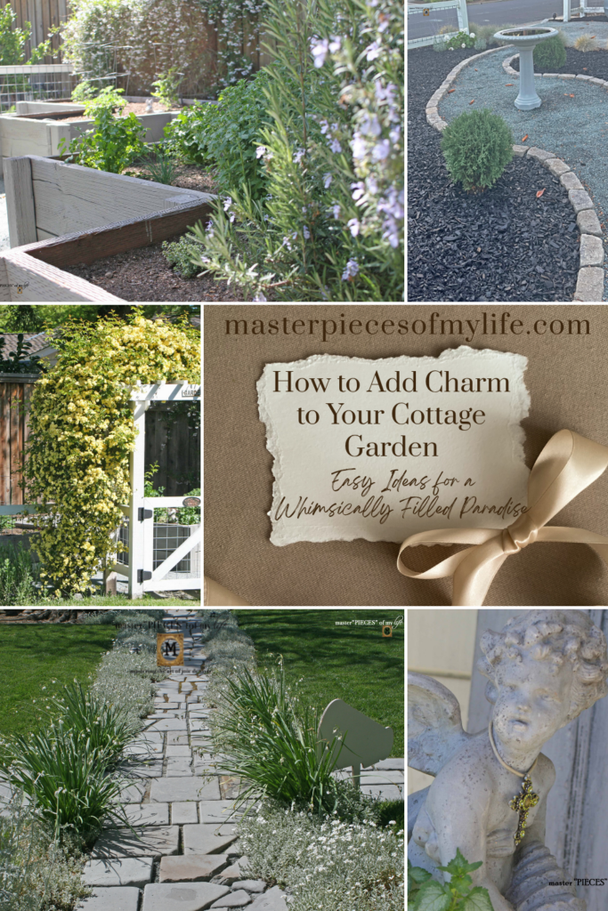 how to add charm to your cottage garden Pinterest