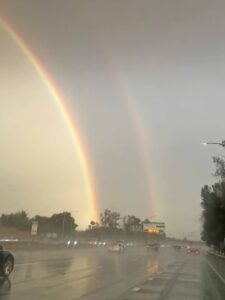 double rainbow freeway Danville CA