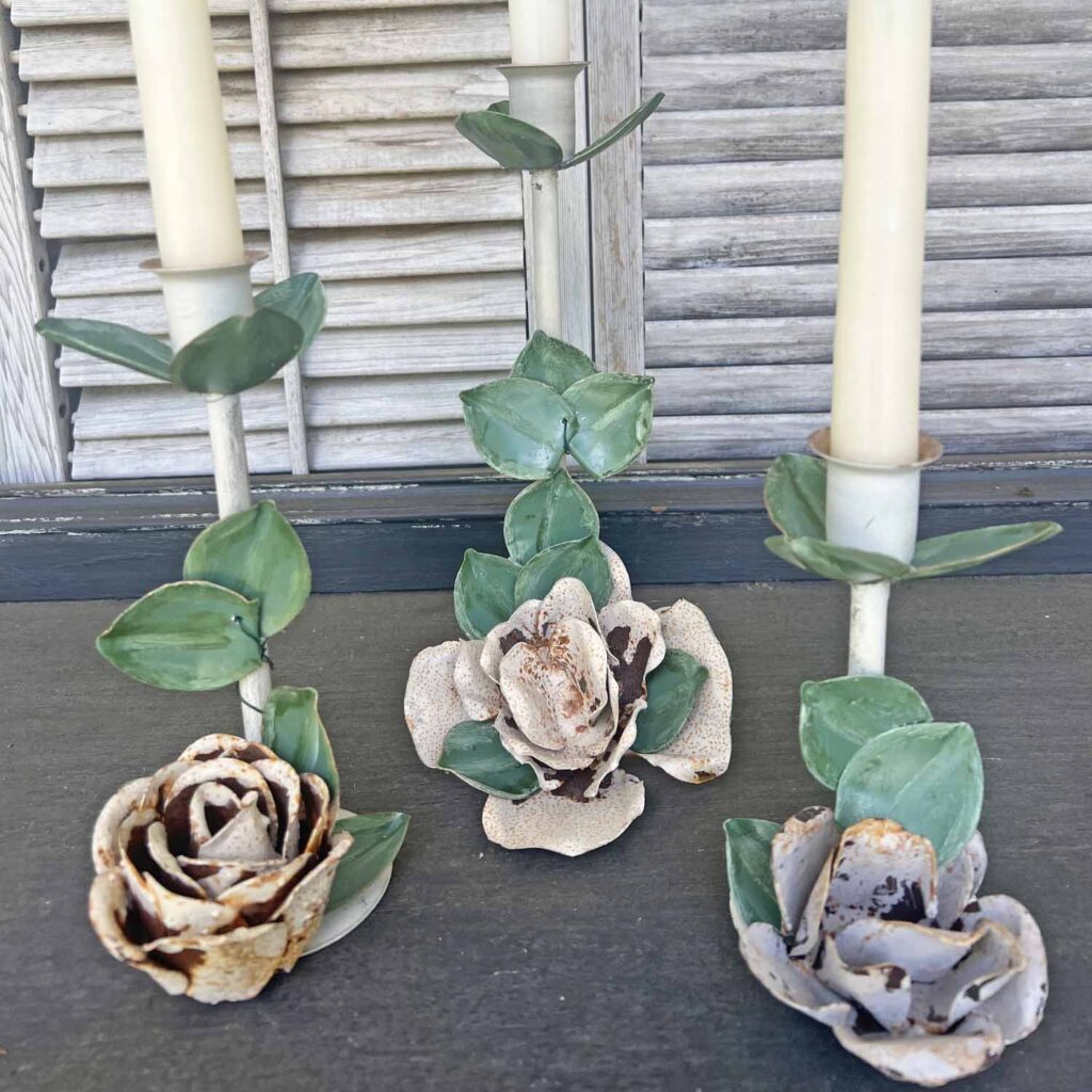 Learn How to Easily DIY the Floral Metal Tole Look: Anthropologie Inspired
