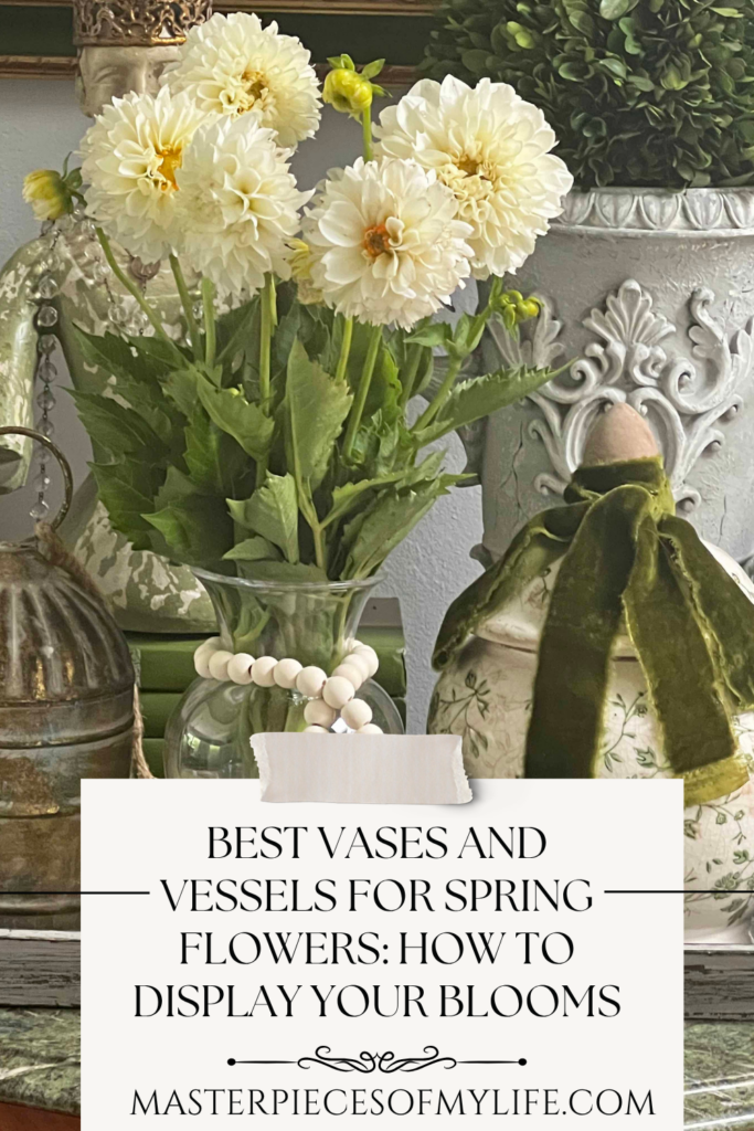 Vases & Vessels for Spring flowers: How to display your blooms Pinterest 2