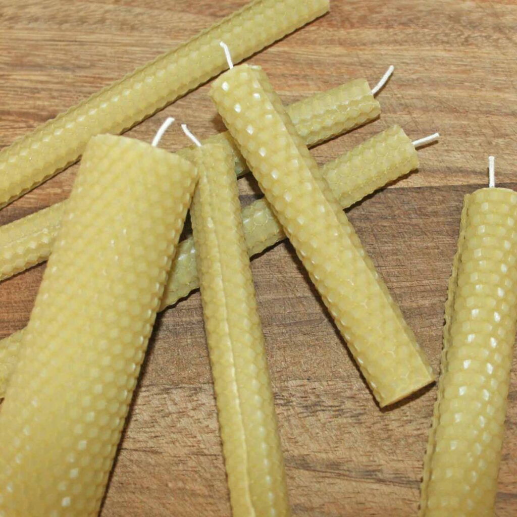 Buzzworthy Decor: Bee inspired home decor ideas beeswax candles