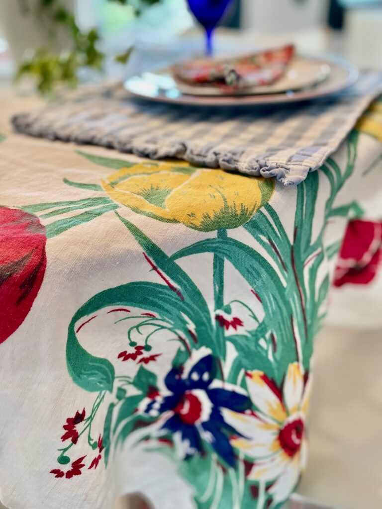 Rachel the Antiqued Journey Thrifted Linens
