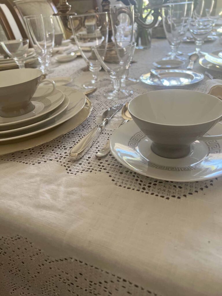 How to Set a Classic Legacy Honored Dining Table coffee cup alternative