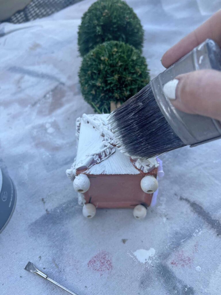 Thrift flip: How to make a thrifted find yours - White Base Coat