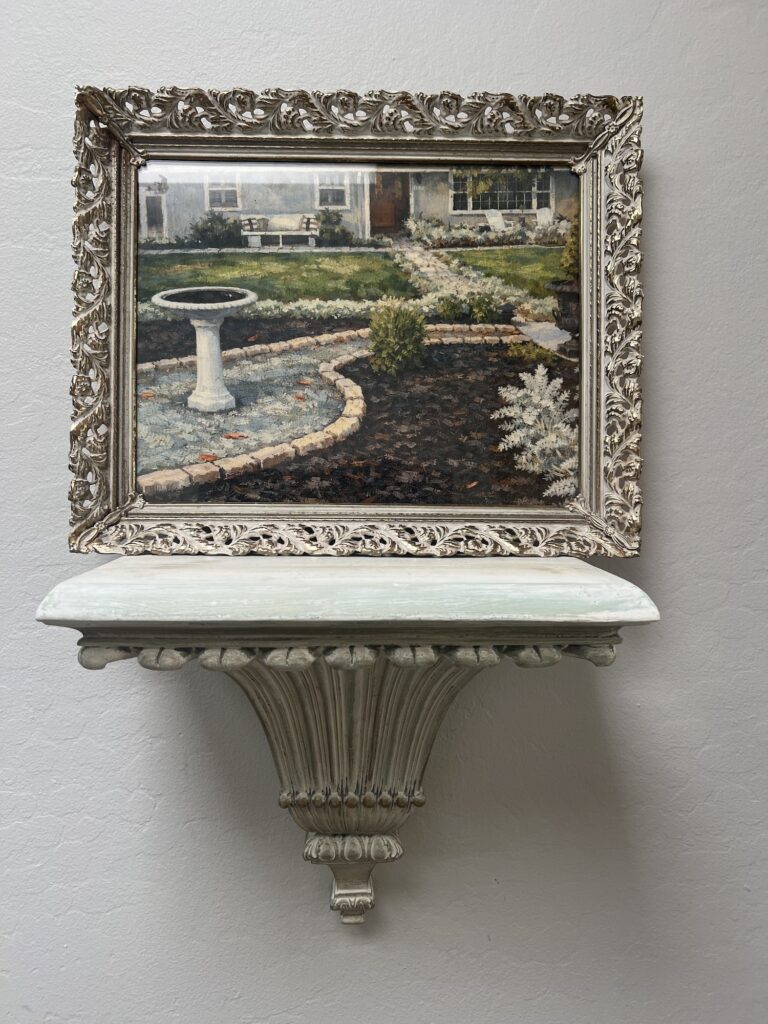 how to curate a gallery wall with thrifted collections center anchor