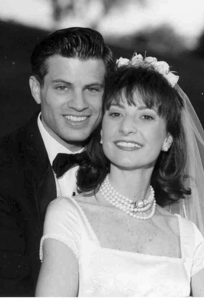 Wedding close-up Circa 1997