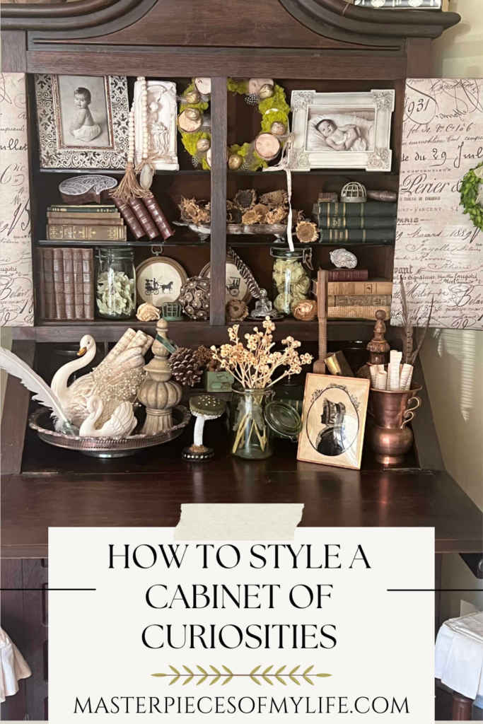 How to style a cabinet of curiosities Pinterest