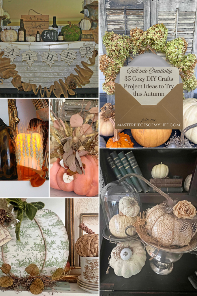 Fall into creativity: 35 cozy DIY crafts decor projects to try this Autumn Pinterest