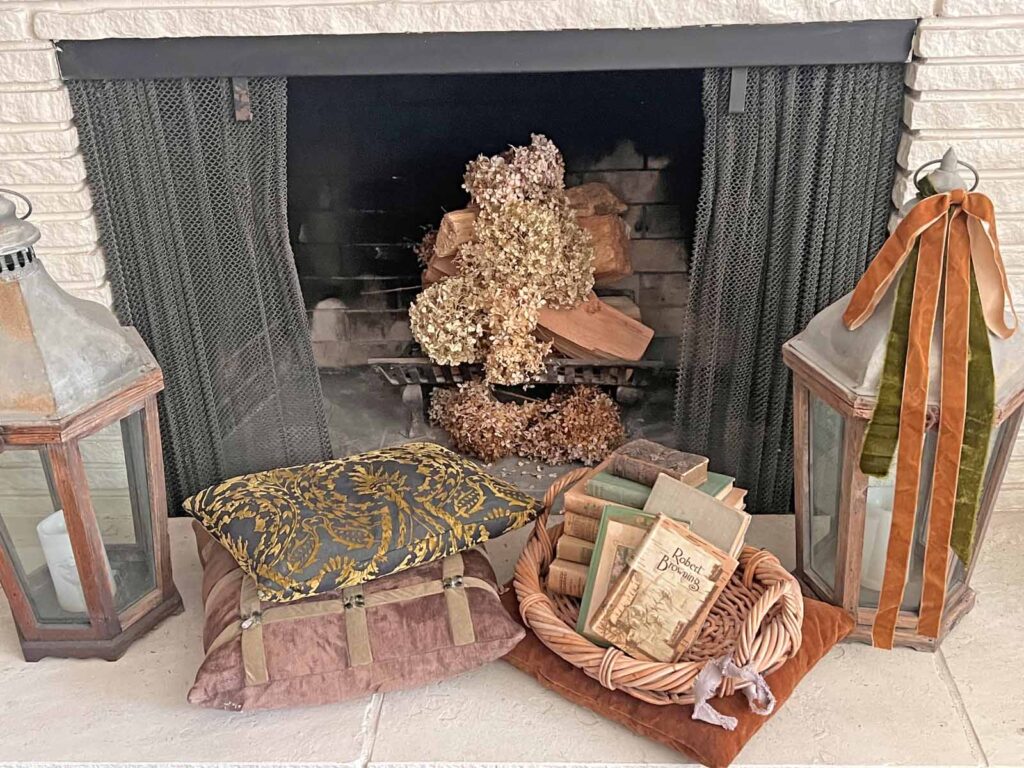 Fall Mantel Decor: Embracing the Essence of Fall Slowly- hearth decor