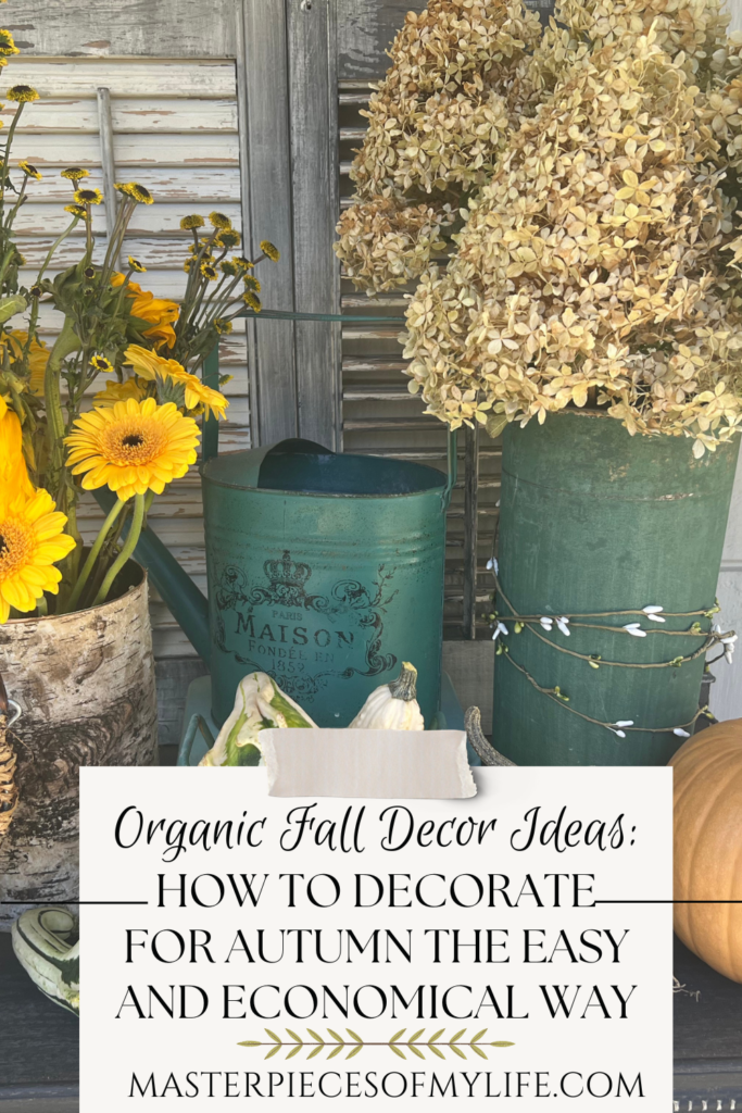 organic fall decor ideas Pinterest