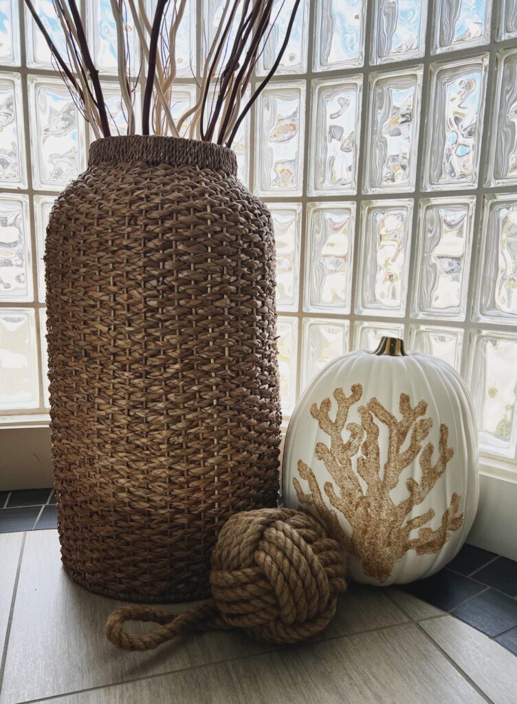 Styled 2 Ways Fall Craft edition from Bay to Beach Pumpkin