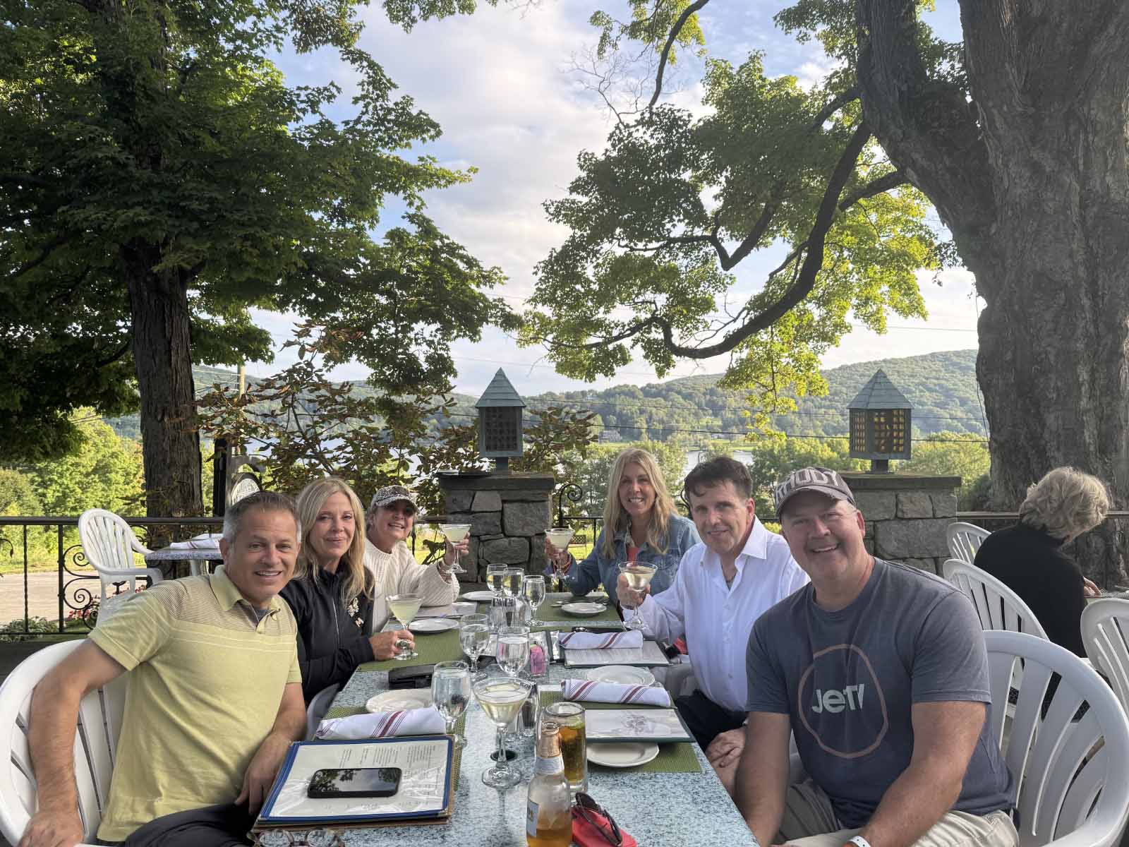 Materazo cousins in Connecticut after watching Todd race