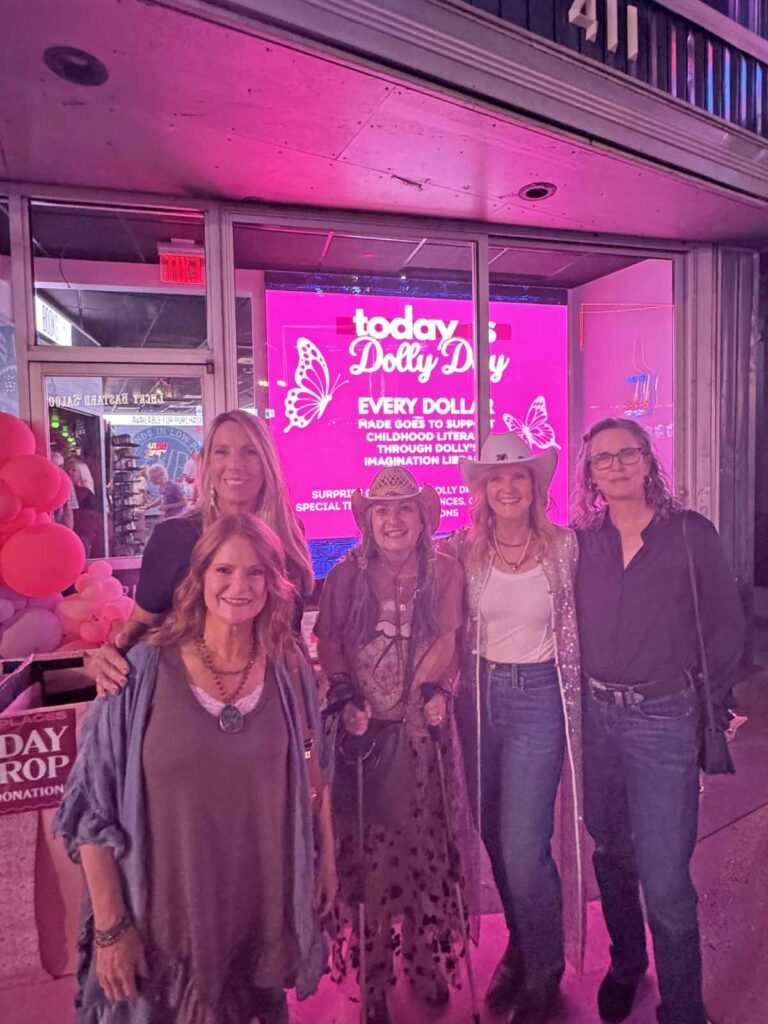 Nashville BU girls trip Dolly Day @ Friends in Low Places
