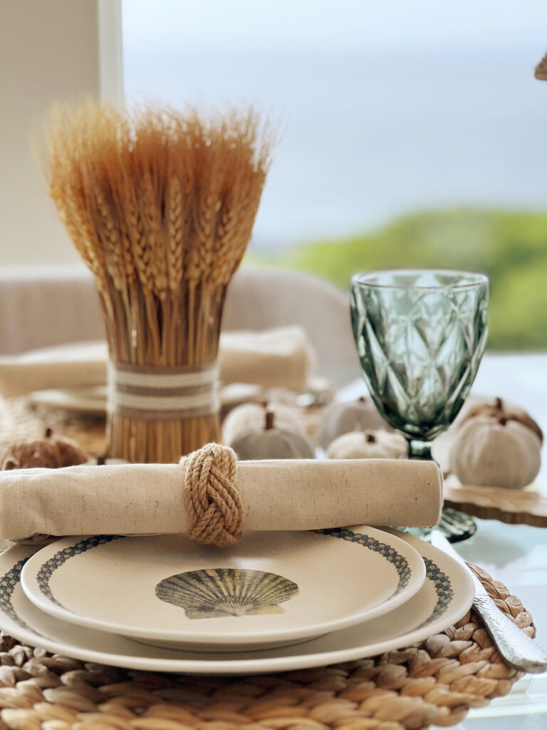 Styled 2 Ways Fall Table From the Bay to the Beach