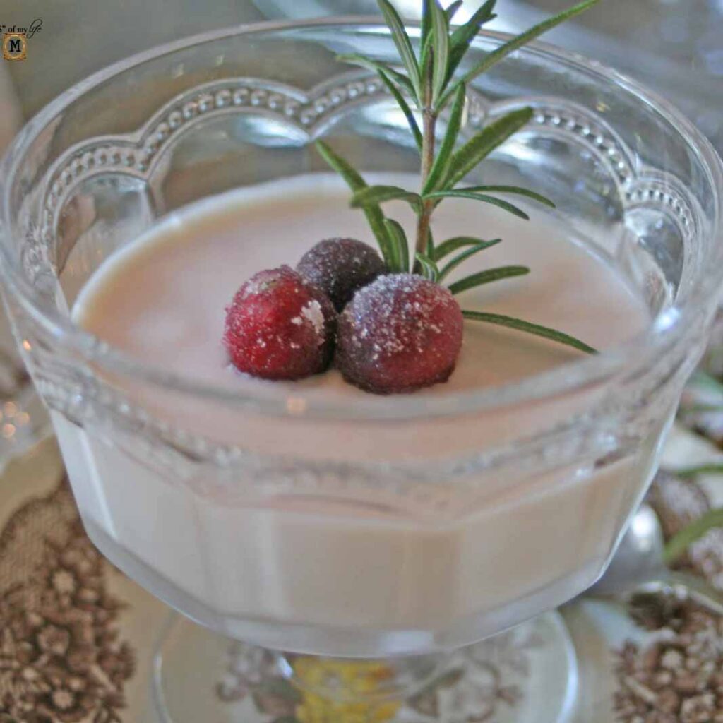 Cranberry Posset Recipe