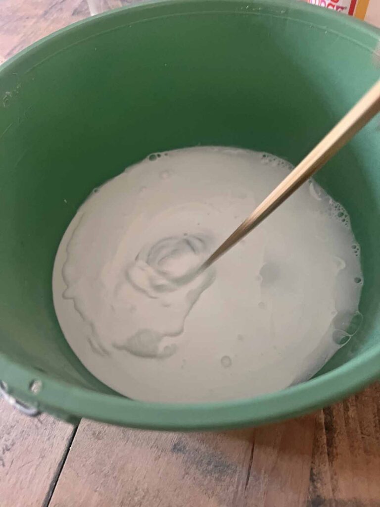 How to transform a thrifted Doily into Casper the friendly ghost for Halloween DIY mixing water & decoupage medium